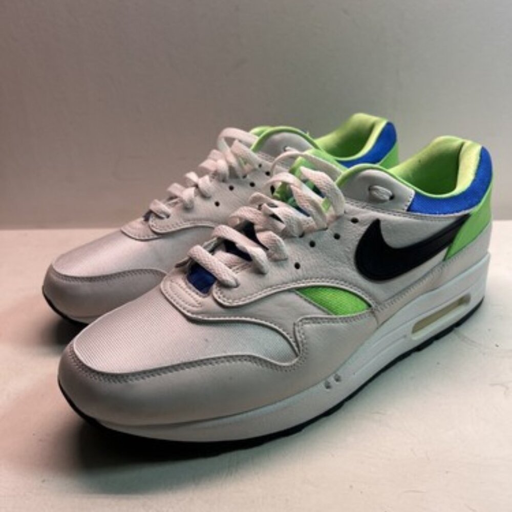 Nike Air Max 1 DNA CH.1 Pack Mens Size 11 AR3863-100 Huarache Green Royal